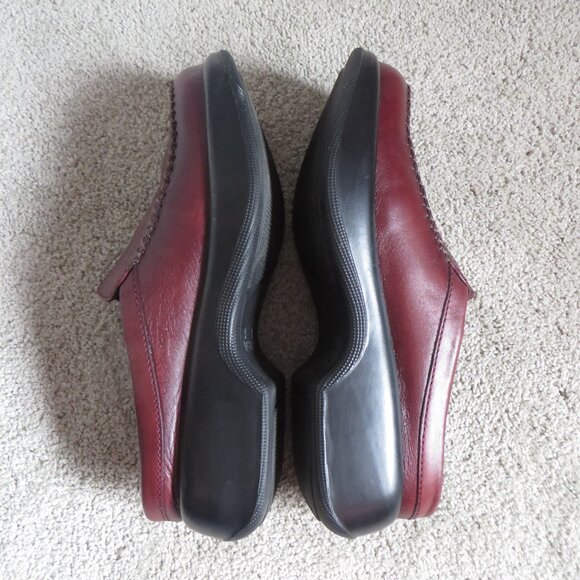 Dansko women's leather mules/clogs size 39 8.5/9 Mahogany brown/red - Picture 8 of 10